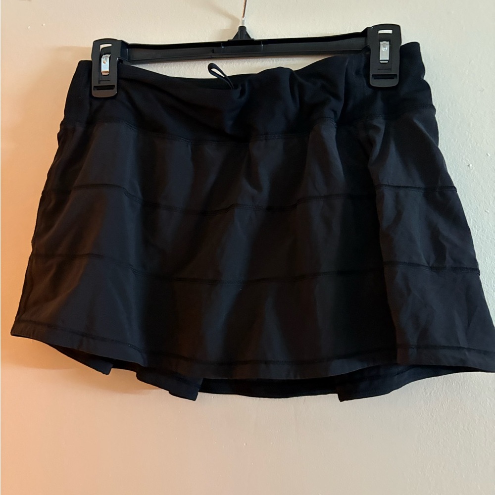 Lululemon Black Pace Rival Skirt